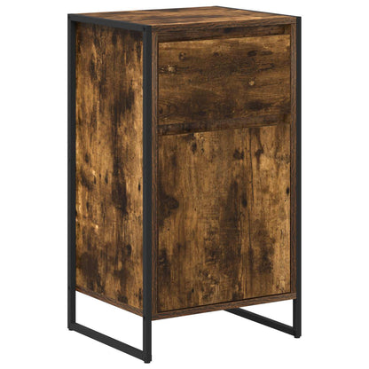 Dressoir met lade Rook Eik 81 x 36 x 150.5 cm Bewerkt hout