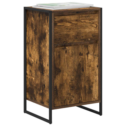 Dressoir met lade Rook Eik 81 x 36 x 150.5 cm Bewerkt hout