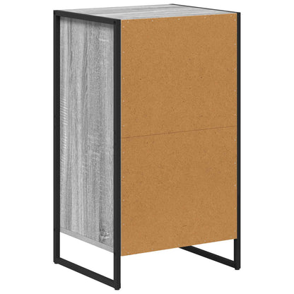 Dressoir met lade Grijs Sonoma 81 x 36 x 150.5 cm Bewerkt hout