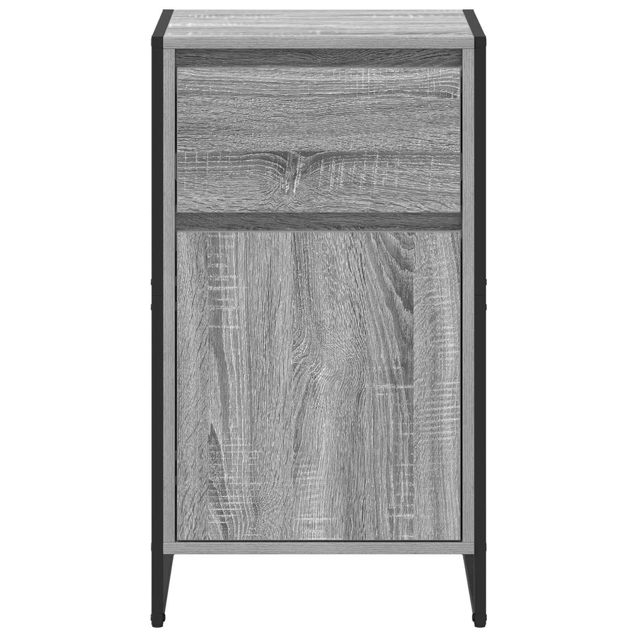 Dressoir met lade Grijs Sonoma 81 x 36 x 150.5 cm Bewerkt hout