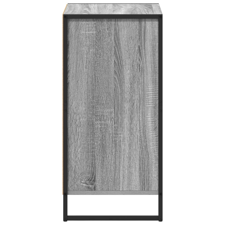 Dressoir met lade Grijs Sonoma 81 x 36 x 150.5 cm Bewerkt hout