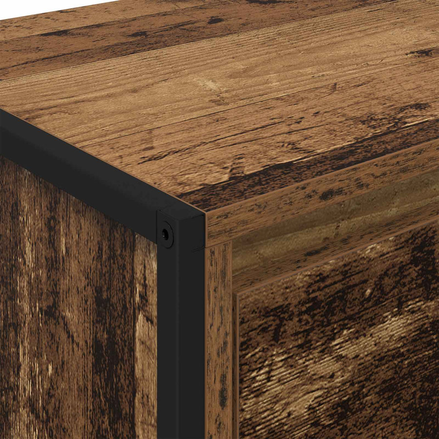 Dressoir met lade Oud Hout 81 x 36 x 150.5 cm Bewerkt hout