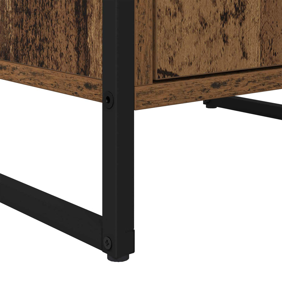 Dressoir met lade Oud Hout 81 x 36 x 150.5 cm Bewerkt hout
