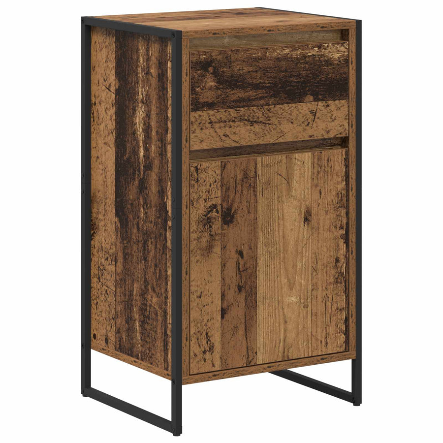 Dressoir met lade Oud Hout 81 x 36 x 150.5 cm Bewerkt hout