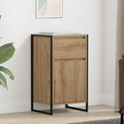 Dressoir 81x36x150.5 cm bewerkt hout eiken