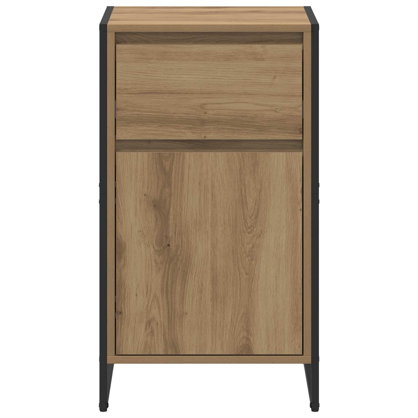 Dressoir Ambachtelijk eiken 81 x 36 x 150.5 cm Bewerkt hout