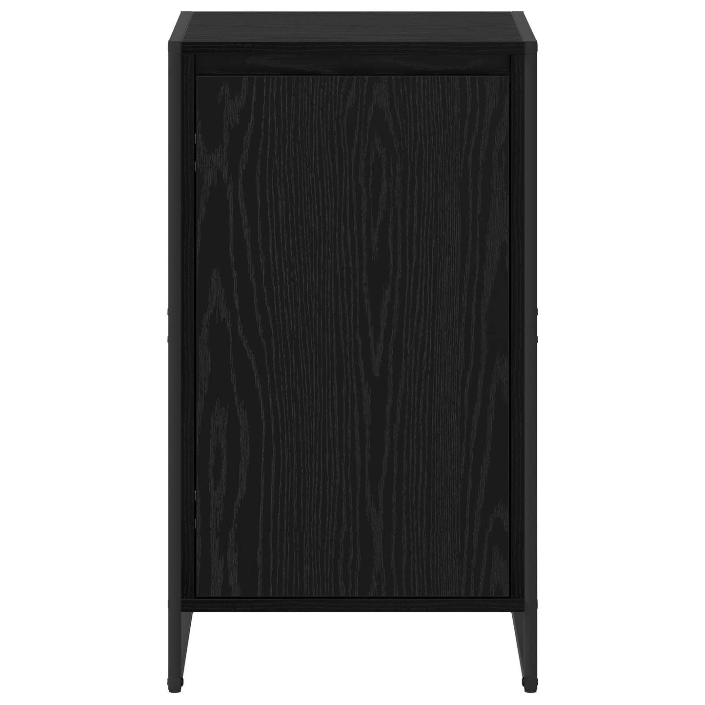 Dressoir Zwart Eiken 43 x 36 x 75,5 cm Bewerkt hout