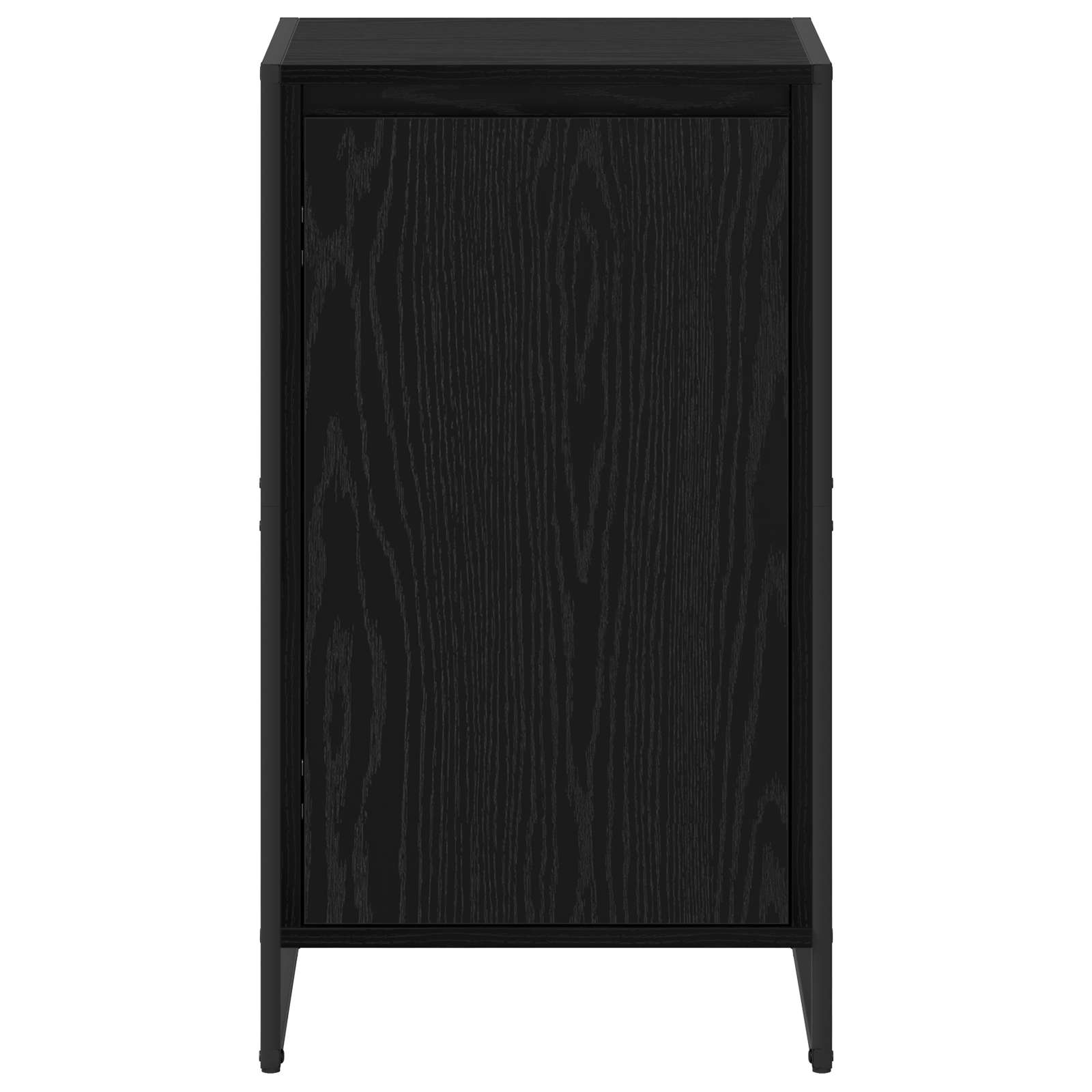 Dressoir Zwart Eiken 43 x 36 x 75,5 cm Bewerkt hout