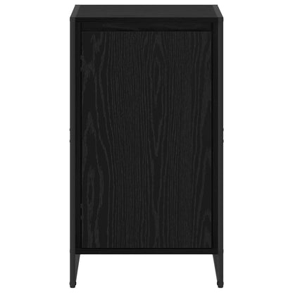 Dressoir Zwart Eiken 43 x 36 x 75,5 cm Bewerkt hout