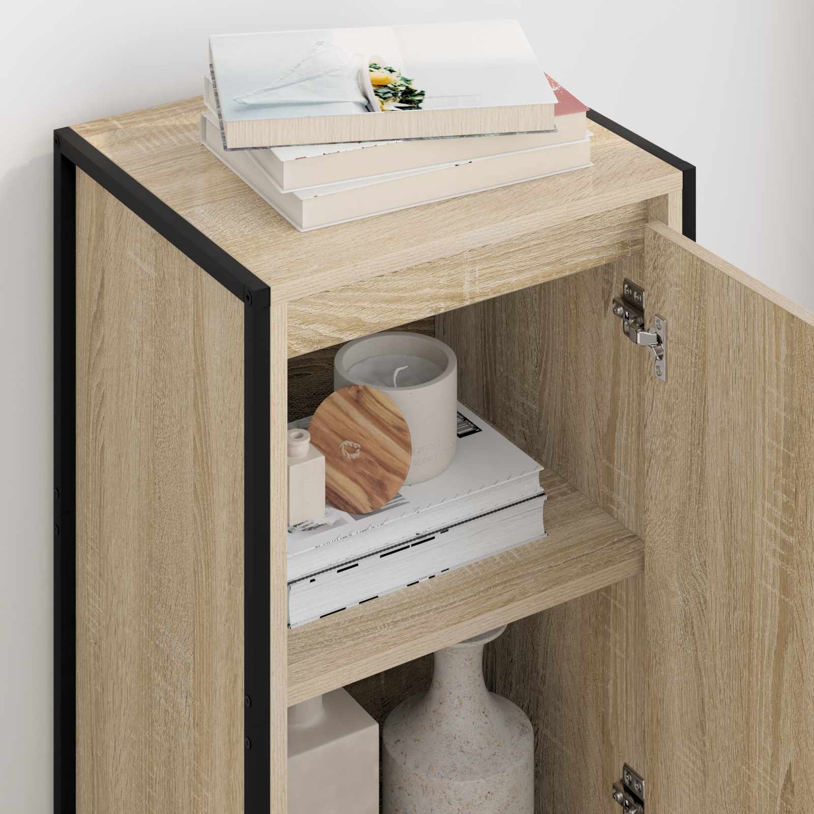 Dressoir Sonoma 43 x 36 x 75,5 cm Bewerkt hout