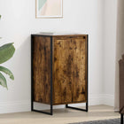 Sideboard Smoked Oak 43 x 36 x 75.5 cm Engineered Wood