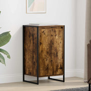 Dressoir 43x36x75,5 cm bewerkt hout rook eik