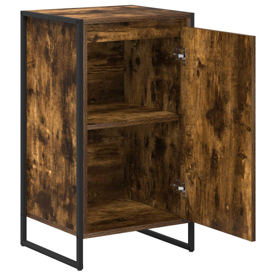 Dressoir Rook Eik 43 x 36 x 75,5 cm Bewerkt hout