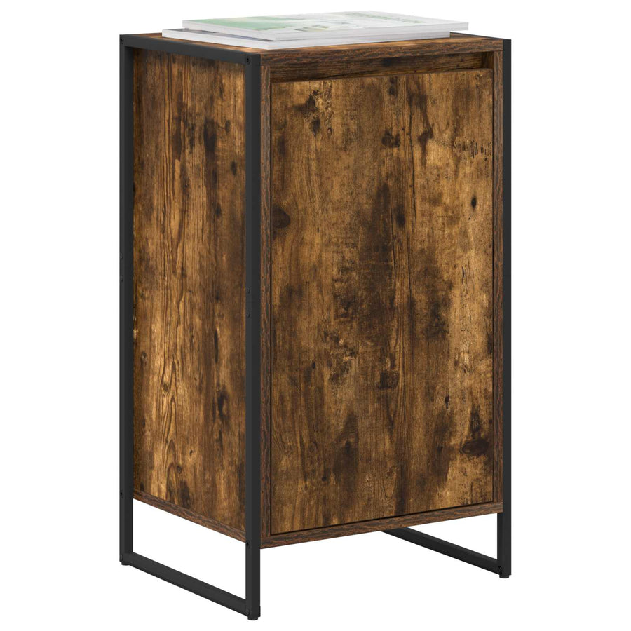 Dressoir Rook Eik 43 x 36 x 75,5 cm Bewerkt hout