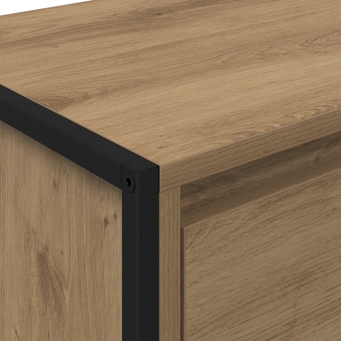 Dressoir Ambachtelijk eiken 43 x 36 x 75,5 cm Bewerkt hout