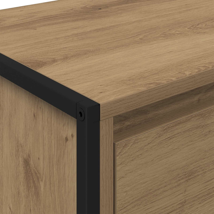 Dressoir Ambachtelijk eiken 43 x 36 x 75,5 cm Bewerkt hout