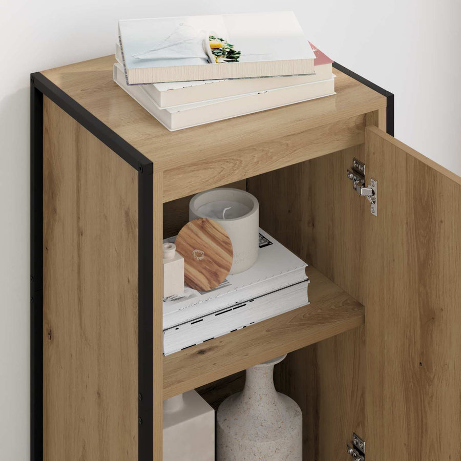Dressoir Ambachtelijk eiken 43 x 36 x 75,5 cm Bewerkt hout