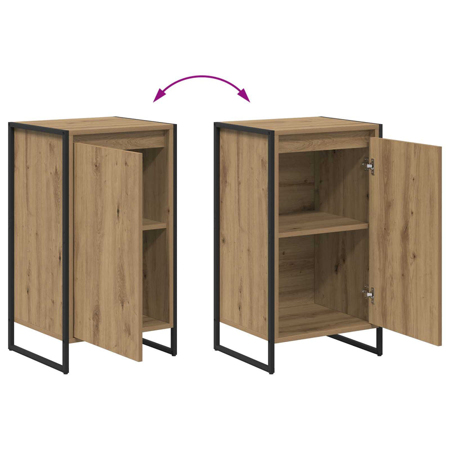Dressoir Ambachtelijk eiken 43 x 36 x 75,5 cm Bewerkt hout