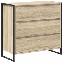 Dressoir met lade Sonoma 79 x 36 x 75.5 cm Bewerkt hout