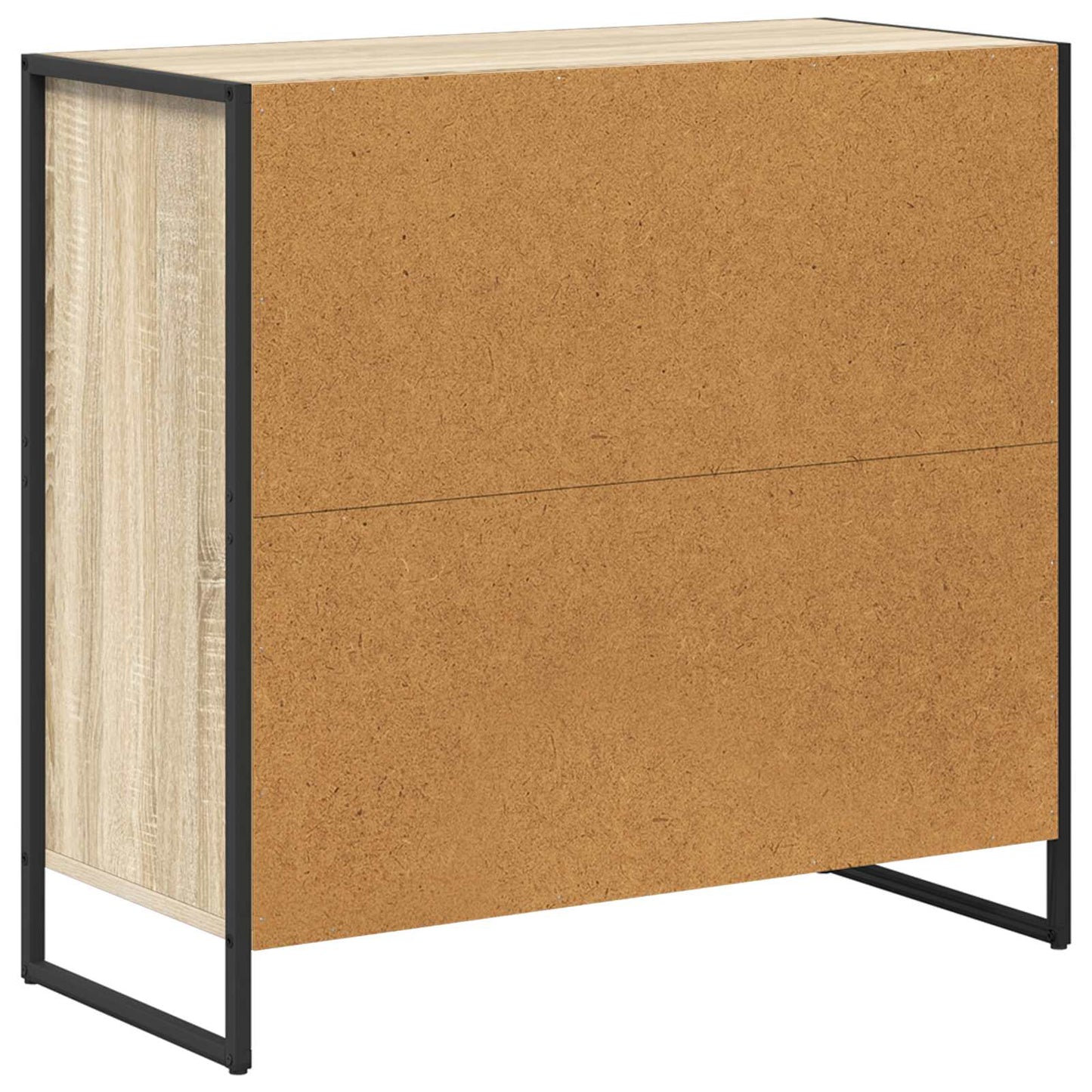 Dressoir met lade Sonoma 79 x 36 x 75.5 cm Bewerkt hout