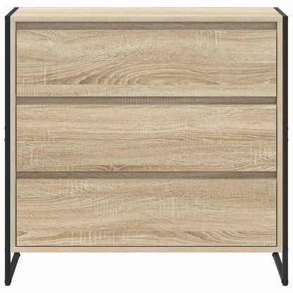 Dressoir met lade Sonoma 79 x 36 x 75.5 cm Bewerkt hout