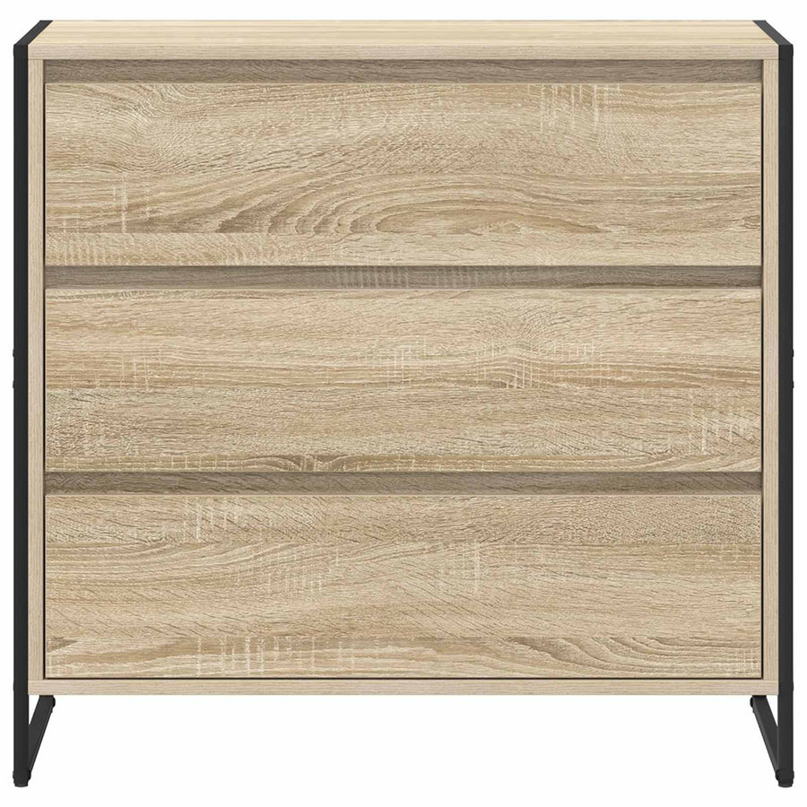 Dressoir met lade Sonoma 79 x 36 x 75.5 cm Bewerkt hout
