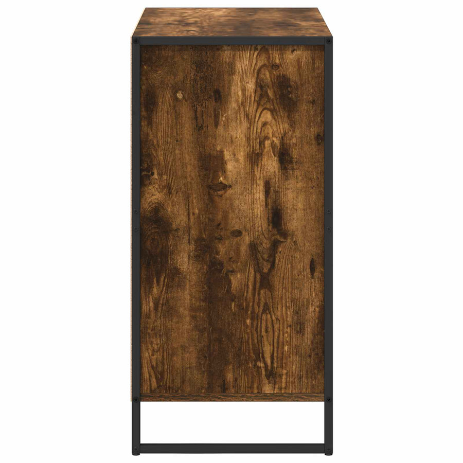 Dressoir met lade Rook Eik 79 x 36 x 75.5 cm Bewerkt hout