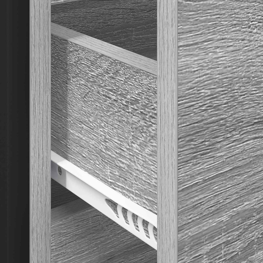 Dressoir met lade Grijs Sonoma 79 x 36 x 75.5 cm Bewerkt hout