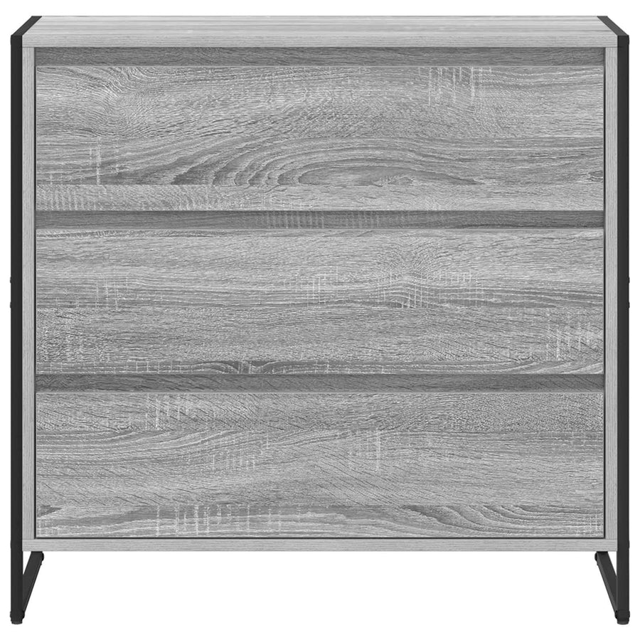 Dressoir met lade Grijs Sonoma 79 x 36 x 75.5 cm Bewerkt hout