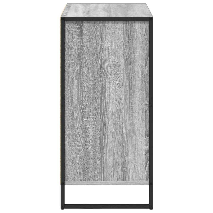Dressoir met lade Grijs Sonoma 79 x 36 x 75.5 cm Bewerkt hout