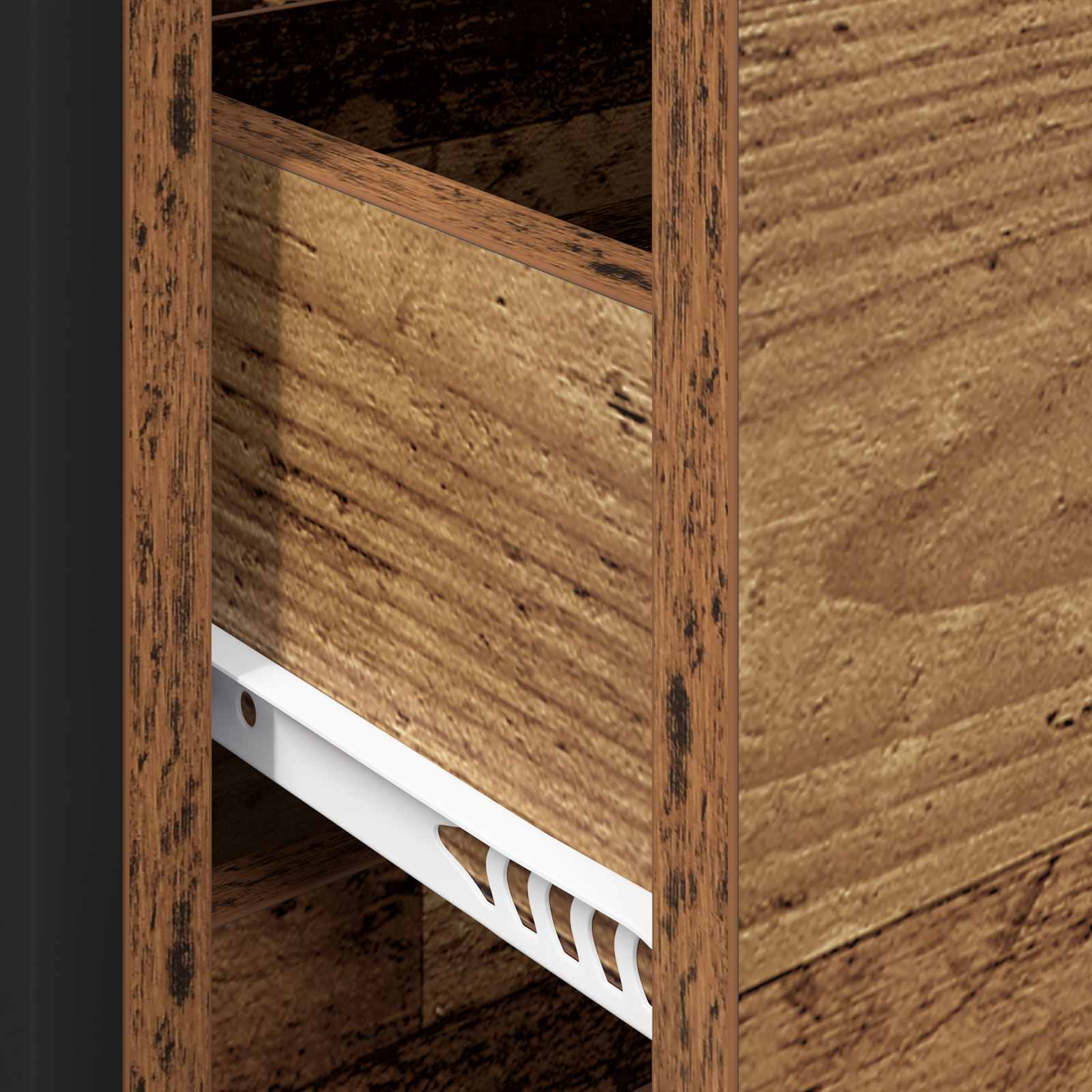 Dressoir met lade Oud Hout 79 x 36 x 75.5 cm Bewerkt hout