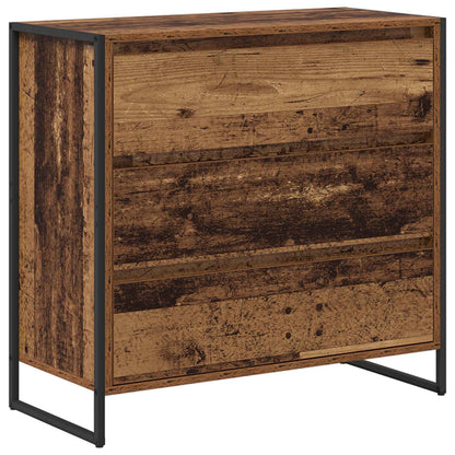 Dressoir met lade Oud Hout 79 x 36 x 75.5 cm Bewerkt hout