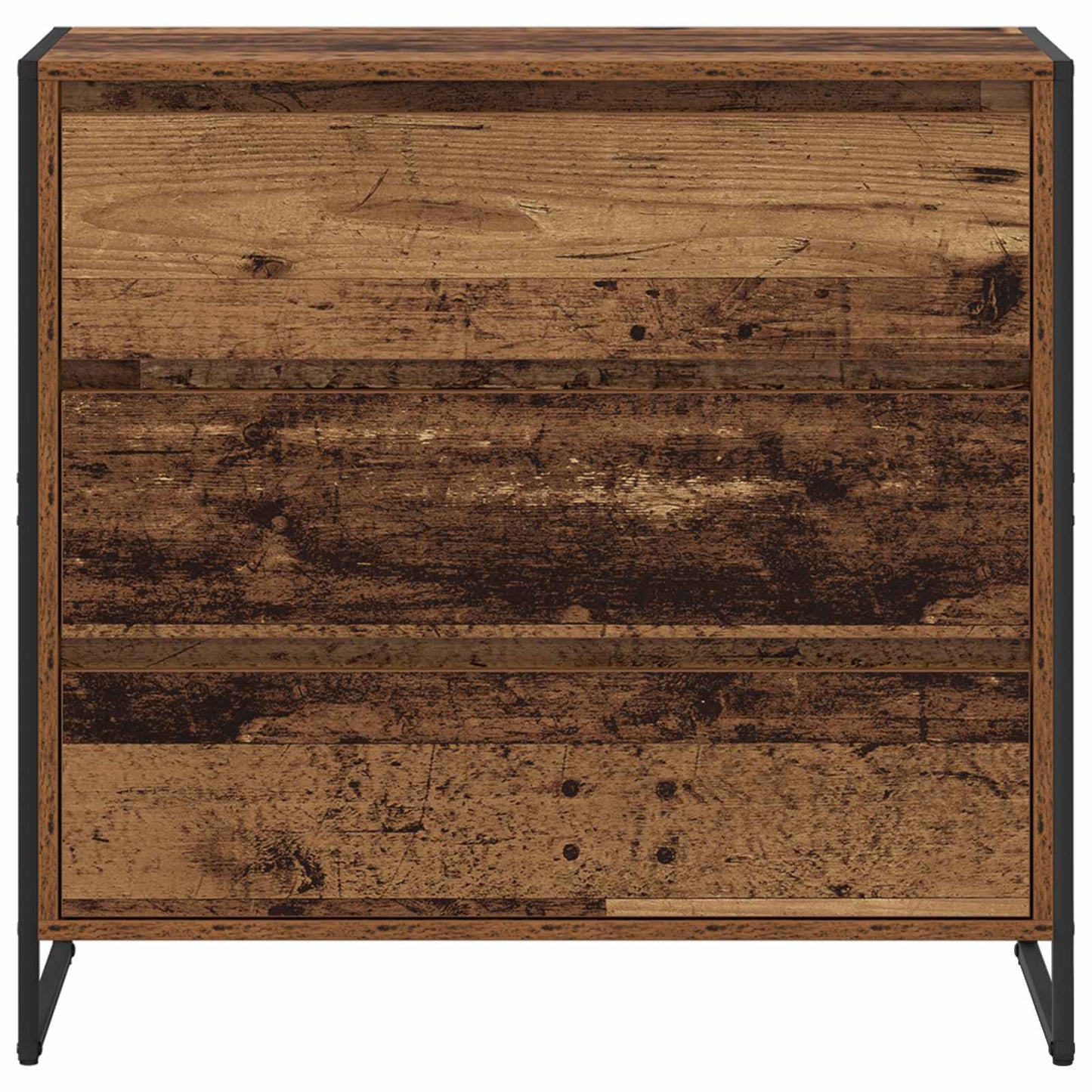 Dressoir met lade Oud Hout 79 x 36 x 75.5 cm Bewerkt hout