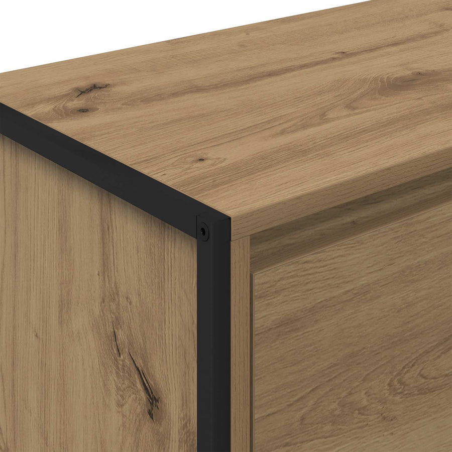 Dressoir Ambachtelijk eiken 79 x 36 x 75.5 cm Bewerkt hout