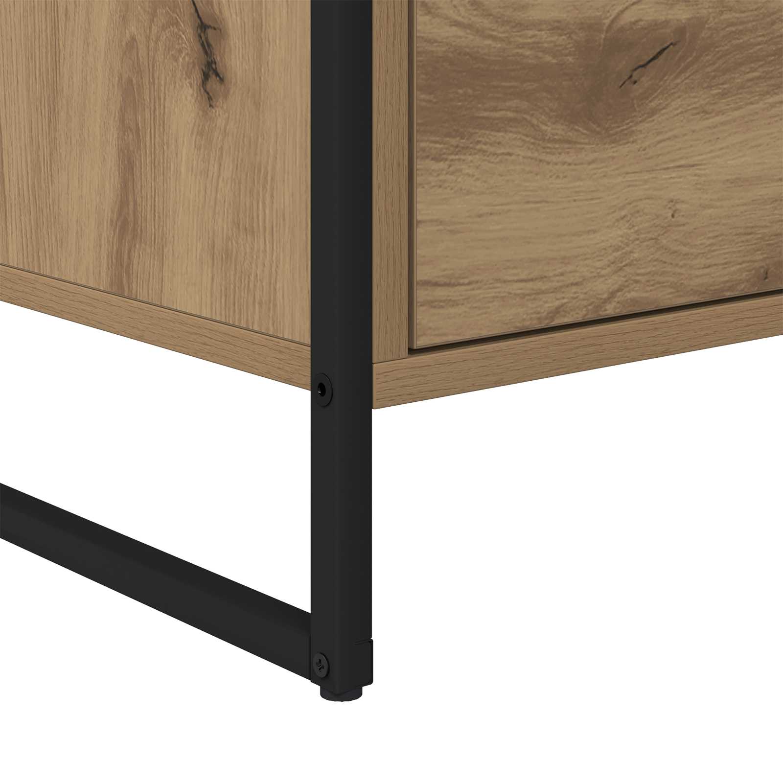 Dressoir Ambachtelijk eiken 79 x 36 x 75.5 cm Bewerkt hout