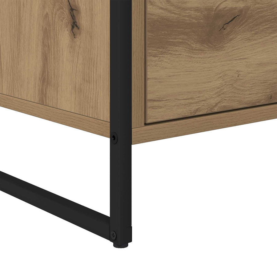 Dressoir Ambachtelijk eiken 79 x 36 x 75.5 cm Bewerkt hout