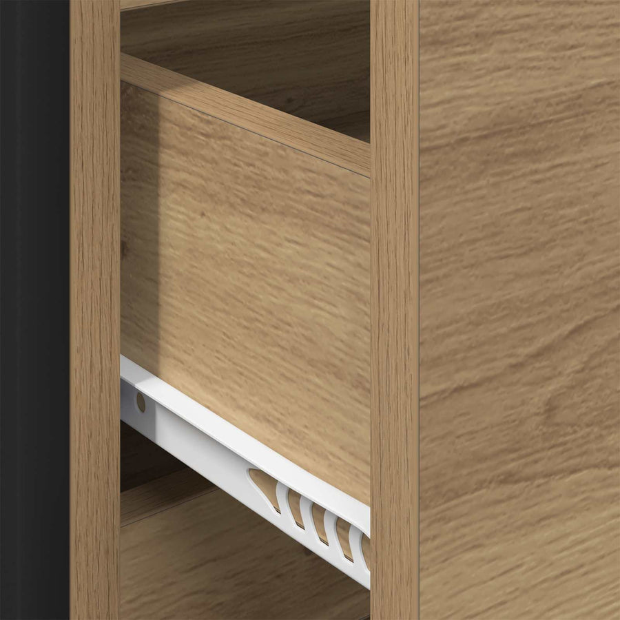 Dressoir Ambachtelijk eiken 79 x 36 x 75.5 cm Bewerkt hout