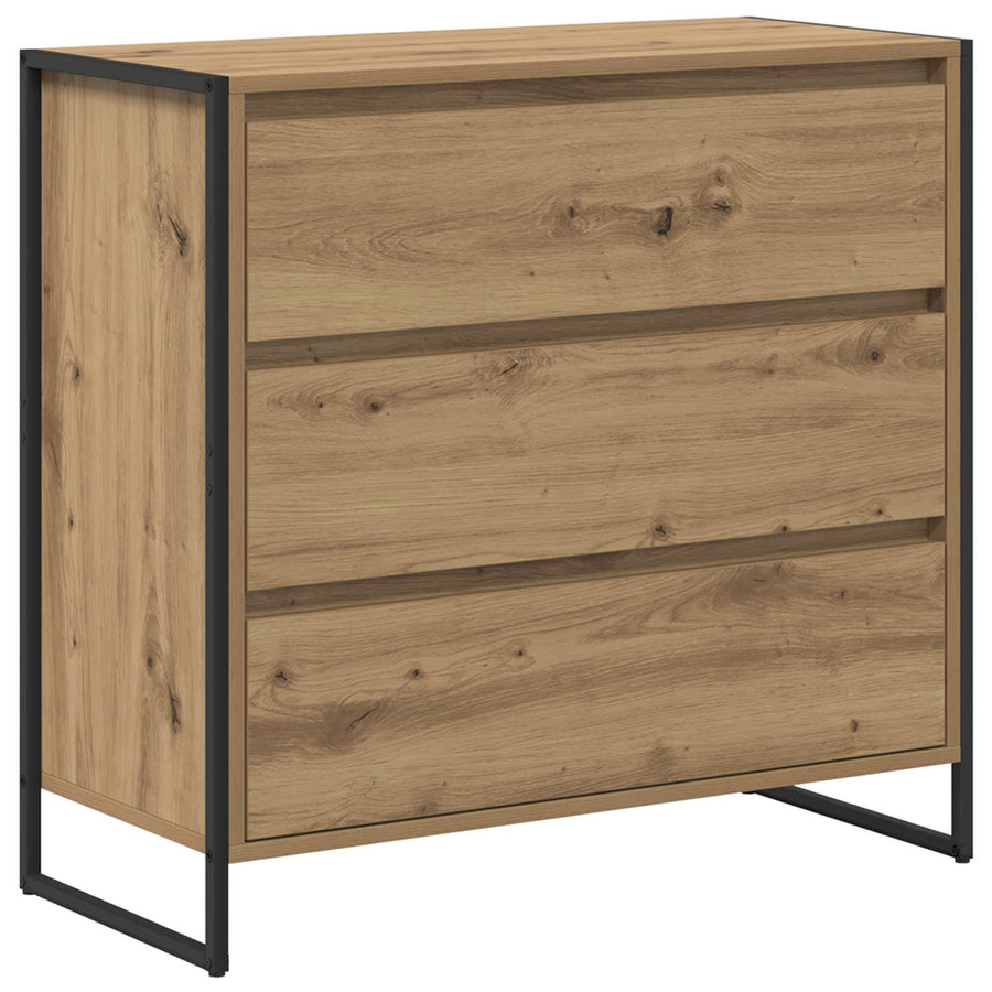 Dressoir Ambachtelijk eiken 79 x 36 x 75.5 cm Bewerkt hout