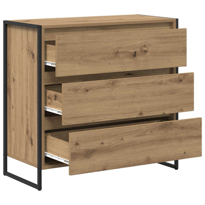 Dressoir Ambachtelijk eiken 79 x 36 x 75.5 cm Bewerkt hout