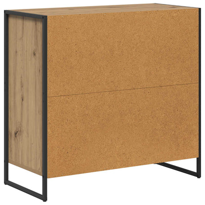 Dressoir Ambachtelijk eiken 79 x 36 x 75.5 cm Bewerkt hout