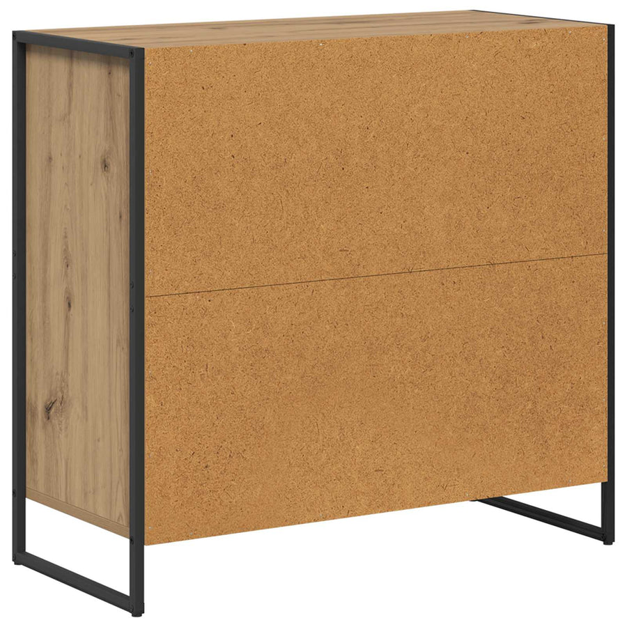 Dressoir Ambachtelijk eiken 79 x 36 x 75.5 cm Bewerkt hout