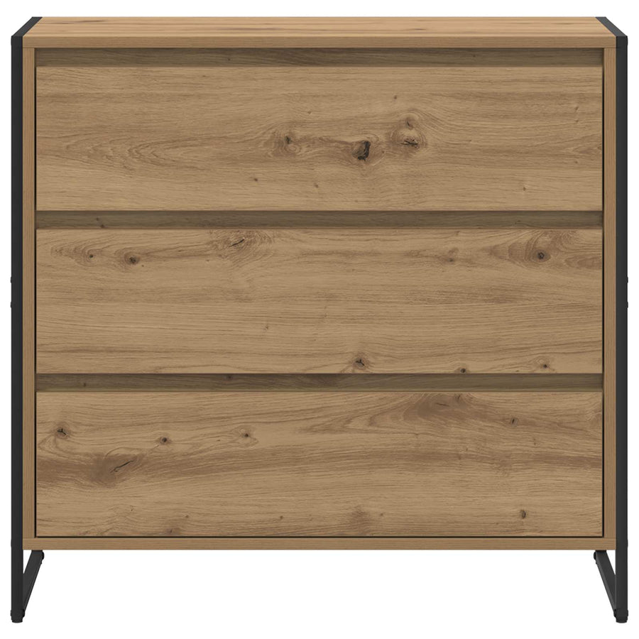 Dressoir Ambachtelijk eiken 79 x 36 x 75.5 cm Bewerkt hout