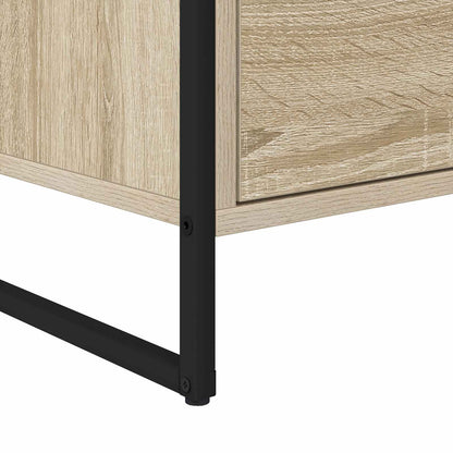 Bijzetkast Sonoma 79 x 36 x 75 cm Bewerkt hout