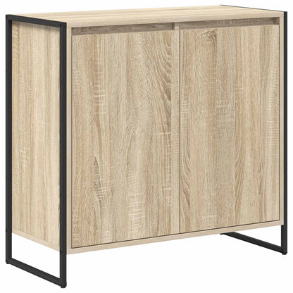 Bijzetkast Sonoma 79 x 36 x 75 cm Bewerkt hout
