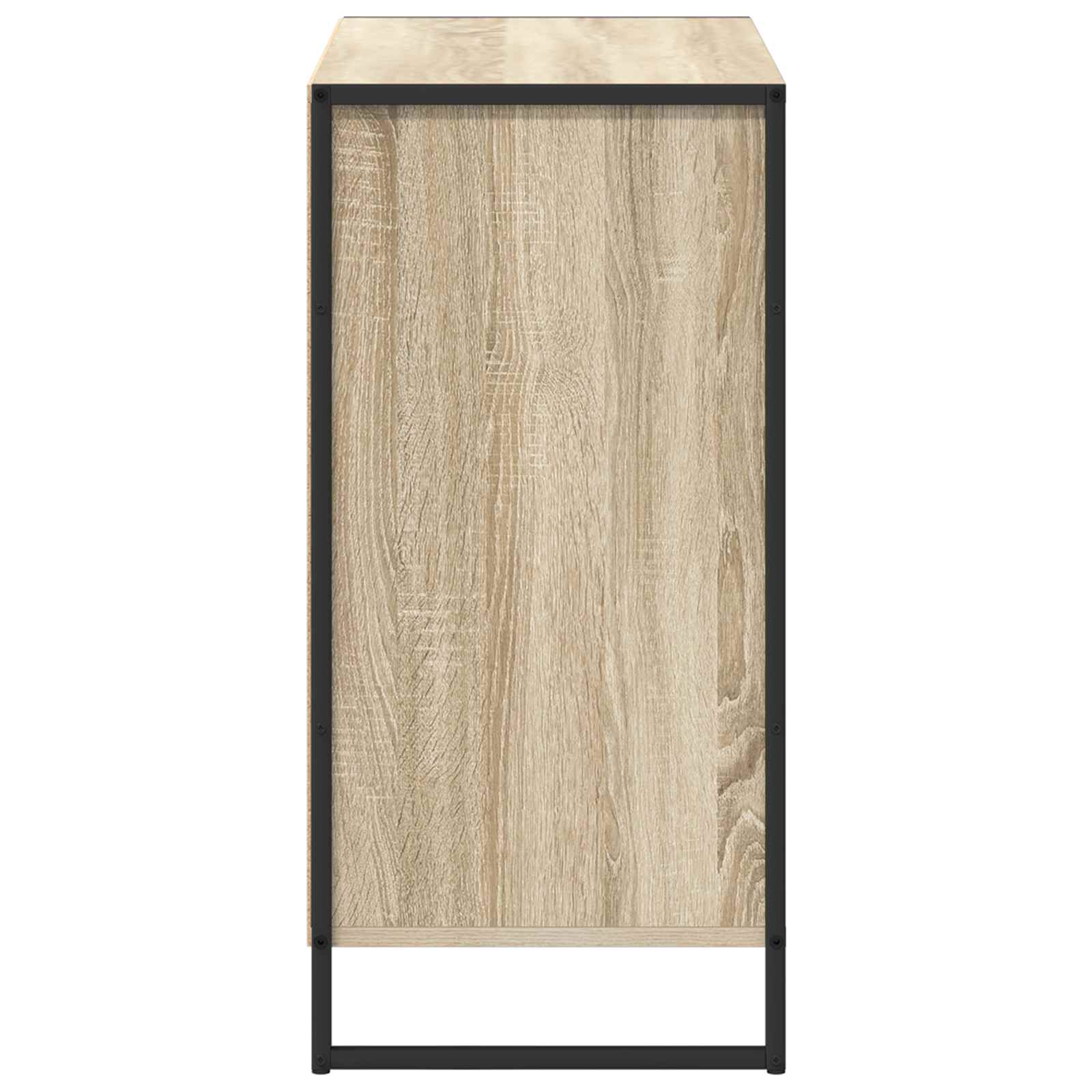 Bijzetkast Sonoma 79 x 36 x 75 cm Bewerkt hout