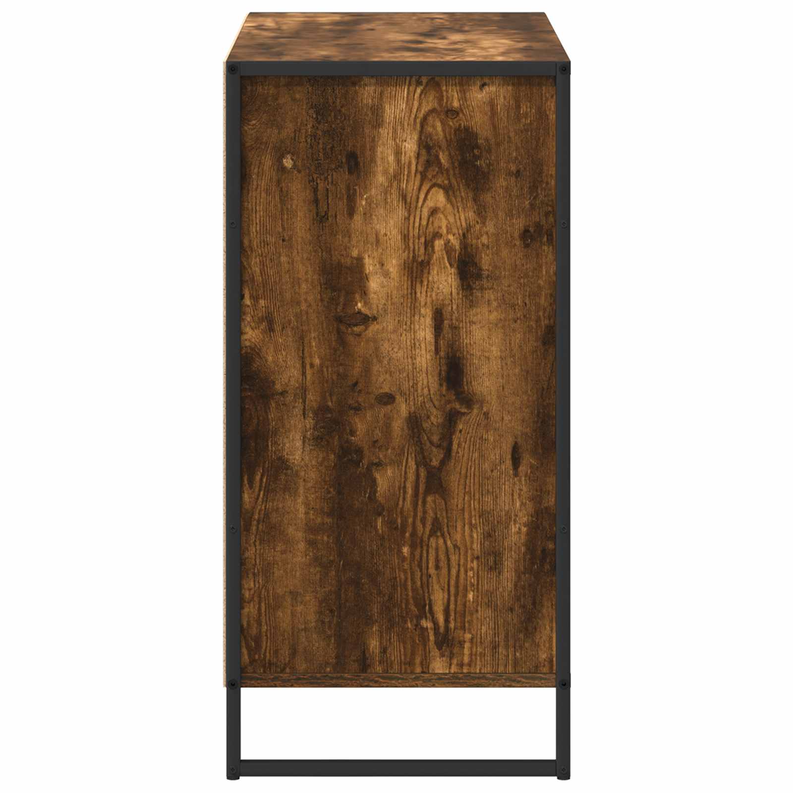 Bijzetkast Rook Eik 79 x 36 x 75 cm Bewerkt hout