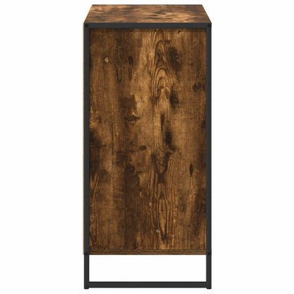 Bijzetkast Rook Eik 79 x 36 x 75 cm Bewerkt hout