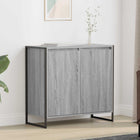 Sideboard Grey Sonoma 79 x 36 x 75 cm Engineered wood