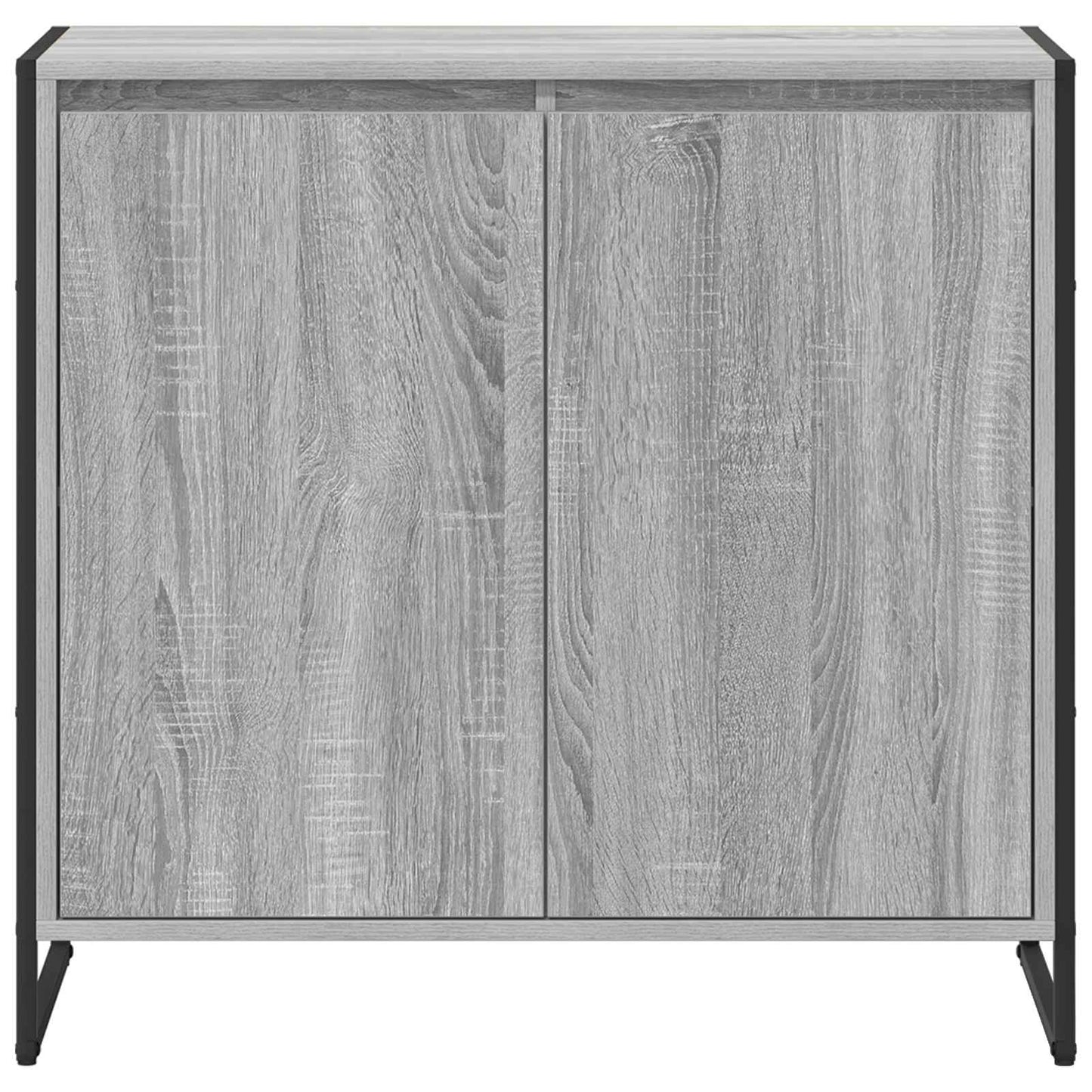 Bijzetkast Grijs Sonoma 79 x 36 x 75 cm Bewerkt hout