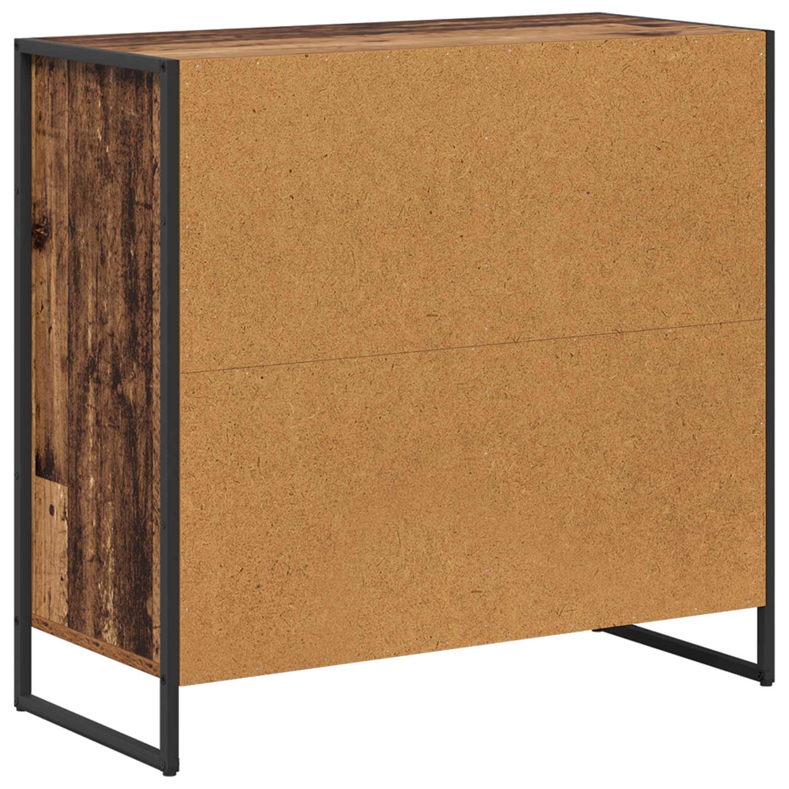 Bijzetkast Oud Hout 79 x 36 x 75 cm Bewerkt hout